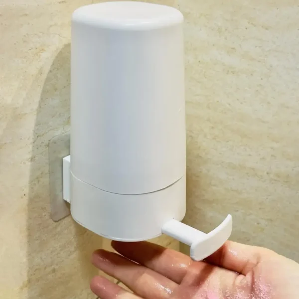 dispensador-sabao-triturador-parede